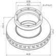 Disc frana spate Breckner MAN