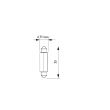 Bec sofit plafon 12v 5w narva