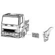 Protectie carcasa scara cabina stanga Iveco 