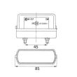 Lampa numar proplast 