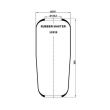 Perna de aer rubber master Mercedes