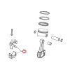 Set cuzineti biela standard King 