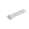 Set coliere plastic, 100buc, gri 380x 4.8 Breckner 
