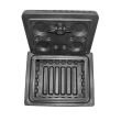 Lada pentru scule fara suport din plastic negru 468x470x600 mm Breckner