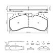Set placute frana fata Etrifix Mercedes mp4