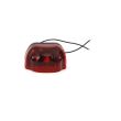 Lampa numar carcasa rosie cu led 12-24v
