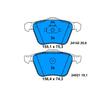 Set placute frana Ate Volvo