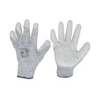 Manusi protectie bumbac - cauciuc gri m10 Breckner
