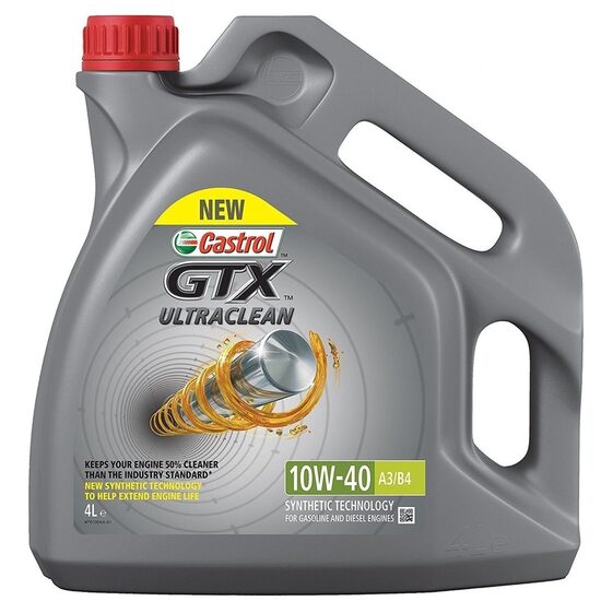 Ulei castrol gtx ultraclean 10w-40  4l