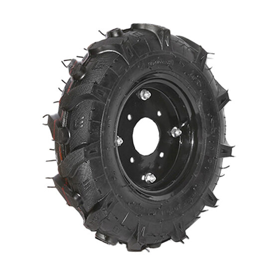 Roata completa 400/8 4pr cu crampon profil r1