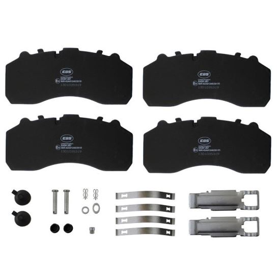 Set placute frana EBS 