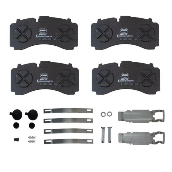 Set placute frana EBS 