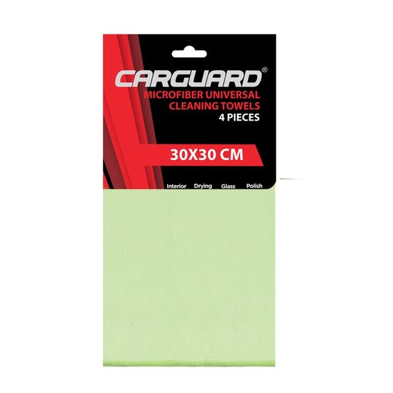 Set 4 lavete microfibra Carguard 30x30cm 