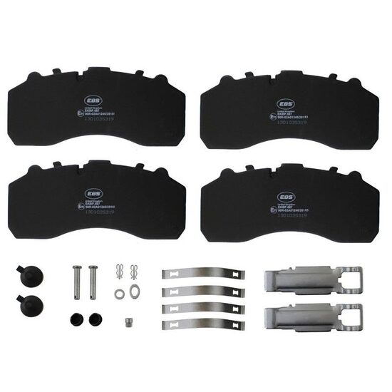 Set placute frana HD EBS