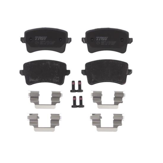 Set placute frana spate TRW audi