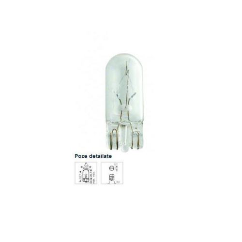 Bec bord poz f soclu 12v-3w