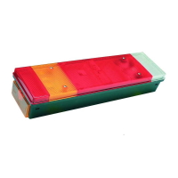 Lampa stanga spate cu lampa pt. numar Eurowest