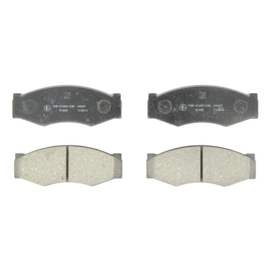 Set placute frana fata Lucas Infiniti