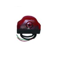 Lampa numar carcasa rosie Eurowest Universala