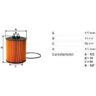 Filtru ulei Breckner john deere