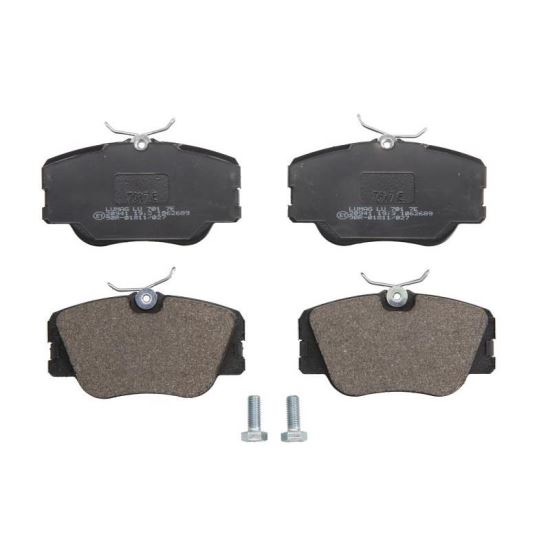 Set placute frana fata Trucktec Mercedes 