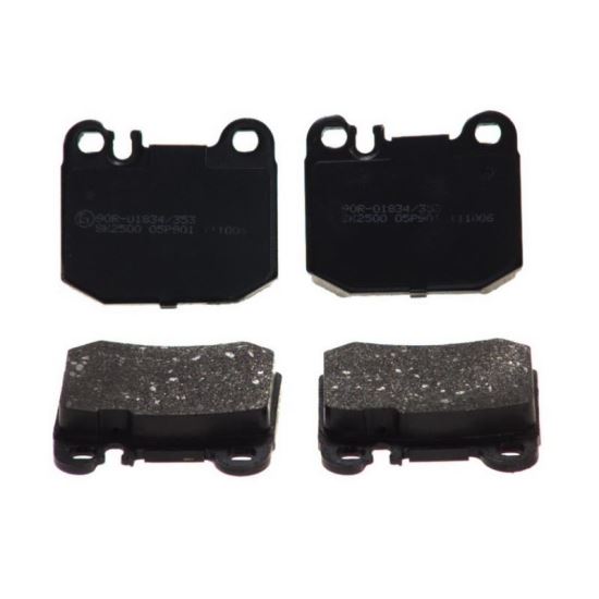 Set placute frana spate Trucktec Mercedes 