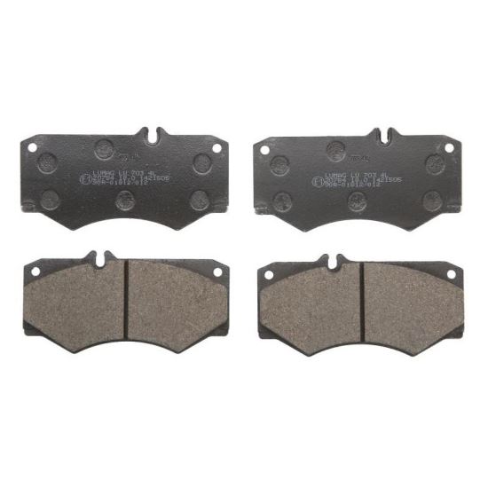 Set placute frana fata Trucktec 