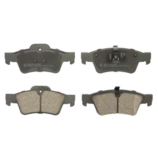 Set placute frana spate Trucktec Mercedes 