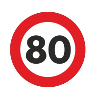 Limitator viteza 80 km/h